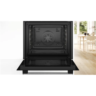 Bosch Oven | HBG517CS4 | 71 L | Electric | Hydrolytic | Control knob | Height 59.5 cm | Width 59.4 cm | Stainless steel Bosch Oven | HBG517CS4 | 71 L | Electric | Hydrolytic | Control knob | Height 59.5 cm | Width 59.4 cm | Stainless steel