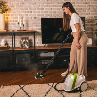 Polti | Steam cleaner | PTEU0317 Vaporetto Smart 110 Eco | Power 1500 W | Steam pressure 4 bar | Water tank capacity 2 L | White Polti | Steam cleaner | PTEU0317 Vaporetto Smart 110 Eco | Power 1500 W | Steam pressure 4 bar | Water tank capacity 2 L | White