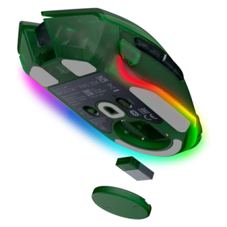 Razer | Basilisk V3 Pro 35K | Gaming Mouse | Wireless/Wired | Phantom Green Edition Razer | Basilisk V3 Pro 35K | Gaming Mouse | Wireless/Wired | Phantom Green Edition