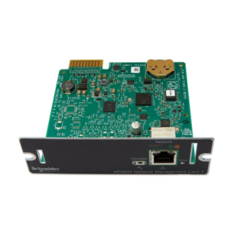 Schneider Electric Device monitoring and control, network management cards, NMC3, secure remote UPS monitoring and control | AP9 Schneider Electric Device monitoring and control, network management cards, NMC3, secure remote UPS monitoring and control | AP9