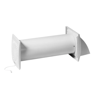 Europlast | Wall Recuperator | EER100WP, DN100 | White Europlast | Wall Recuperator | EER100WP, DN100 | White