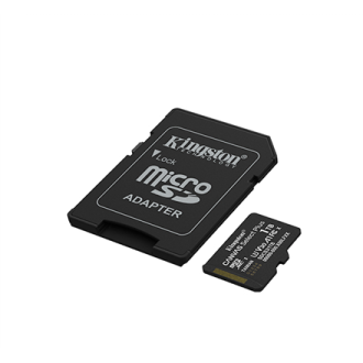 Kingston Memory card | Canvas Select Plus | 1000 GB | microSD | Flash memory class Class 10, UHS-I, U1/U3, video class 10/30, A1 Kingston Memory card | Canvas Select Plus | 1000 GB | microSD | Flash memory class Class 10, UHS-I, U1/U3, video class 10/30, A1