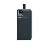 PORT CONNECT External USB-C battery integrated lamp | 30000 mAh | Blue