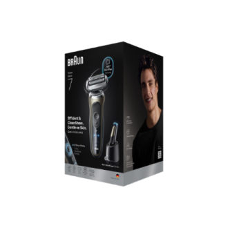 Braun 72-C7200cc Series 7 Shaver, Black/Gold | Braun Braun 72-C7200cc Series 7 Shaver, Black/Gold | Braun