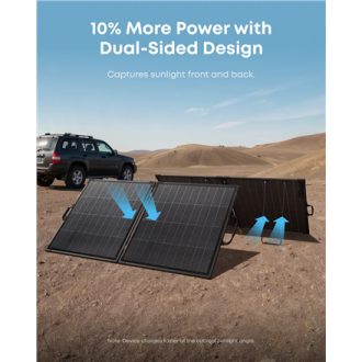 200 | Anker Solix | SOLIX PS200 | Bifacial Portable Solar Panel 200 | Anker Solix | SOLIX PS200 | Bifacial Portable Solar Panel