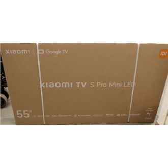 SALE OUT. Xiaomi TV S Pro Mini LED 55 2026 4K UHD (3840 x 2160) | Xiaomi TV | S Pro 2026 | 55 | Smart TV | Google TV | Grey | DA SALE OUT. Xiaomi TV S Pro Mini LED 55 2026 4K UHD (3840 x 2160) | Xiaomi TV | S Pro 2026 | 55 | Smart TV | Google TV | Grey | DA