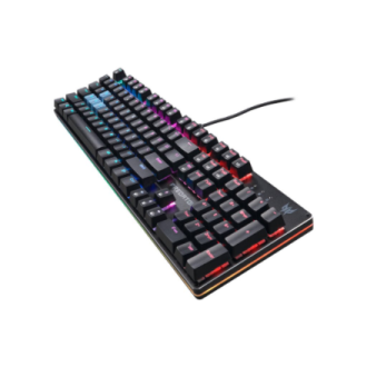 Acer Predator Aethon 303 | Keyboard | Wired | US | Kailh Blue | Black | Retail Pack Acer Predator Aethon 303 | Keyboard | Wired | US | Kailh Blue | Black | Retail Pack