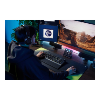 CORSAIR SKIFF 100 Wired RGB Membrane Gaming Keyboard, 10-Zoned RGB LED | Corsair CORSAIR SKIFF 100 Wired RGB Membrane Gaming Keyboard, 10-Zoned RGB LED | Corsair