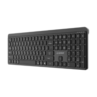 Gembird KB-WPS-03-CYRL | Keyboard | Wireless | Cyrillic | Bluetooth | Black Gembird KB-WPS-03-CYRL | Keyboard | Wireless | Cyrillic | Bluetooth | Black