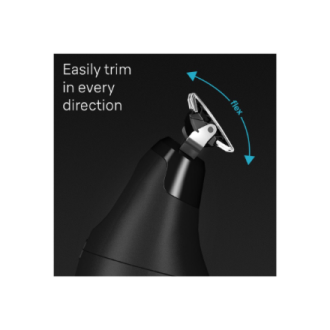 Braun Face and Body Hair trimmer | XT5300 Series XT5 | Cordless | Wet & Dry | Number of length steps 6 | Black/Silver Braun Face and Body Hair trimmer | XT5300 Series XT5 | Cordless | Wet & Dry | Number of length steps 6 | Black/Silver