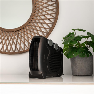 Cecotec ReadyWarm 2000 Max Dual Black | Fan heater | 2000 W | Number of power levels 3 | Suitable for rooms up to 20 m | Black Cecotec ReadyWarm 2000 Max Dual Black | Fan heater | 2000 W | Number of power levels 3 | Suitable for rooms up to 20 m | Black