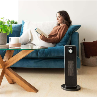Cecotec ReadyWarm 2000 Max Ceramic Rotate | Ceramic Heater | 2000 W | Number of power levels 3 | Suitable for rooms up to 20 m | Cecotec ReadyWarm 2000 Max Ceramic Rotate | Ceramic Heater | 2000 W | Number of power levels 3 | Suitable for rooms up to 20 m |