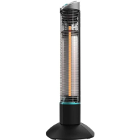 Cecotec ReadyWarm 1000 Power Tower | Halogen Heater | 1000 W | Number of power levels 2 | Black | IP55 Cecotec ReadyWarm 1000 Power Tower | Halogen Heater | 1000 W | Number of power levels 2 | Black | IP55