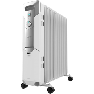 Cecotec ReadyWarm 11000 Space | Oil Radiator | 2500 W | Number of power levels 3 | Suitable for rooms up to 25 m | White Cecotec ReadyWarm 11000 Space | Oil Radiator | 2500 W | Number of power levels 3 | Suitable for rooms up to 25 m | White