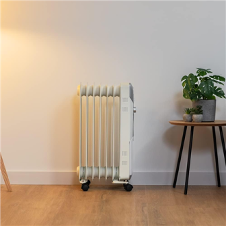 Cecotec ReadyWarm 7000 Space | Oil Radiator | 1500 W | Number of power levels 3 | Suitable for rooms up to 15 m | White Cecotec ReadyWarm 7000 Space | Oil Radiator | 1500 W | Number of power levels 3 | Suitable for rooms up to 15 m | White
