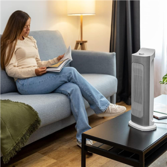 Cecotec ReadyWarm 6700 Ceramic Sky | Ceramic Heater | 2000 W | Number of power levels 3 | Suitable for rooms up to 20 m | Suitab Cecotec ReadyWarm 6700 Ceramic Sky | Ceramic Heater | 2000 W | Number of power levels 3 | Suitable for rooms up to 20 m | Suitab