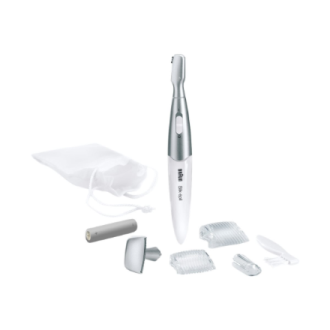 Braun Precision hair remover | Silk- pil FG1100 | Cordless | Number of length steps 2 | White Braun Precision hair remover | Silk- pil FG1100 | Cordless | Number of length steps 2 | White