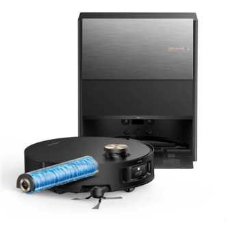 Dreame Robotic Vacuum Cleaner | Aqua10 Roller | Wet&Dry | Operating time (max) 196 min | 6400 mAh | 30000 Pa | Black Dreame Robotic Vacuum Cleaner | Aqua10 Roller | Wet&Dry | Operating time (max) 196 min | 6400 mAh | 30000 Pa | Black