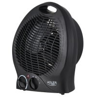 Adler Heater | AD 7761 | Fan Heater | 2000 W | Number of power levels 2 | Black 