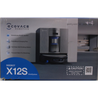 SALE OUT. Ecovacs DEEBOT X12S OmniCyclone Vacuum Cleaner,Robot,Wet&Dry,27000Pa,TruEdge 3.0,ZeroTangle 4.0,OZMO Roller 3.0,Gold+O 