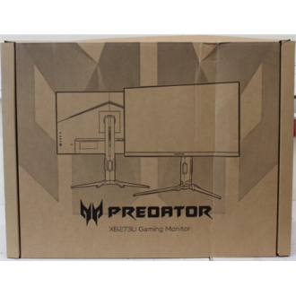 SALE OUT. Acer Predator XB27QX Ergo 69cm 27'' QHD ZeroFrame IPS 210Hz FC 16:9 1ms/0.5ms(GTG, Min.) 400nits 2xHDMI(2.1) DP MM Aud