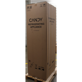 SALE OUT. Candy ECN2CQTEX206 Refrigerator, E, Freestanding, Combi, Height 205cm, Fridge net 289 L, Freezer net 120 L, Stainless SALE OUT. Candy ECN2CQTEX206 Refrigerator, E, Freestanding, Combi, Height 205cm, Fridge net 289 L, Freezer net 120 L, Stainless