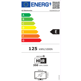 LG OLED83G51LW | 83 | Smart TV | webOS 25 | UHD LG OLED83G51LW | 83 | Smart TV | webOS 25 | UHD