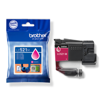 Brother LC521M | Ink Cartridges | Magenta Brother LC521M | Ink Cartridges | Magenta
