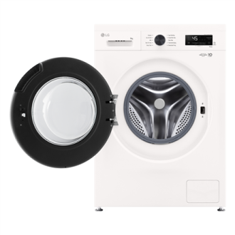 LG | Washing machine | F4X1009NWB | Energy efficiency class A | Front loading | Washing capacity 9 kg | 1400 RPM | Depth 55 cm | LG | Washing machine | F4X1009NWB | Energy efficiency class A | Front loading | Washing capacity 9 kg | 1400 RPM | Depth 55 cm |