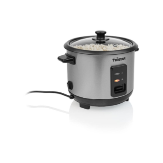 Tristar | RK-6146 | Rice cooker | 400 W | 1 L | Number of programs 0 | Black/Stainless steel Tristar | RK-6146 | Rice cooker | 400 W | 1 L | Number of programs 0 | Black/Stainless steel