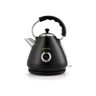 Gorenje | Kettle | K17CLBK | Electric | 2200 W | 1.7 L | Plastic/Metal | 360 rotational base | Black Gorenje | Kettle | K17CLBK | Electric | 2200 W | 1.7 L | Plastic/Metal | 360 rotational base | Black
