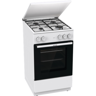 Gorenje Cooker | GG5A14WJ | Hob type Gas | Oven type Gas | White | Width 50 cm | Depth 59.4 cm | Energy efficiency class A | 70 