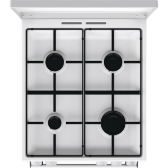Gorenje Cooker | GG5A14WJ | Hob type Gas | Oven type Gas | White | Width 50 cm | Depth 59.4 cm | Energy efficiency class A | 70 