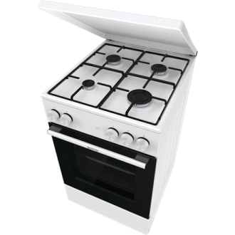 Gorenje Cooker | GG5A14WJ | Hob type Gas | Oven type Gas | White | Width 50 cm | Depth 59.4 cm | Energy efficiency class A | 70 
