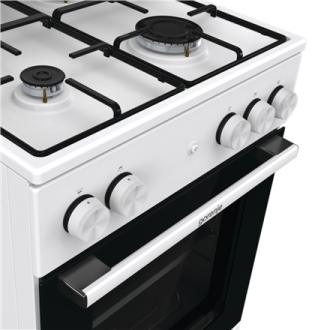 Gorenje Cooker | GG5A14WJ | Hob type Gas | Oven type Gas | White | Width 50 cm | Depth 59.4 cm | Energy efficiency class A | 70 