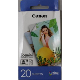 SALE OUT. 20 sheets | ZP-2030 | Photo Paper | White | 5 x 7.6 cm | DAMAGED PACKAGING SALE OUT. 20 sheets | ZP-2030 | Photo Paper | White | 5 x 7.6 cm | DAMAGED PACKAGING