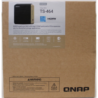 SALE OUT. QNAP | 4-Bay desktop NAS | TS-464-8G | Intel Celeron | N5095 4-core | Processor frequency 2.9 GHz | 8 GB | DEMO (SCRAT SALE OUT. QNAP | 4-Bay desktop NAS | TS-464-8G | Intel Celeron | N5095 4-core | Processor frequency 2.9 GHz | 8 GB | DEMO (SCRAT
