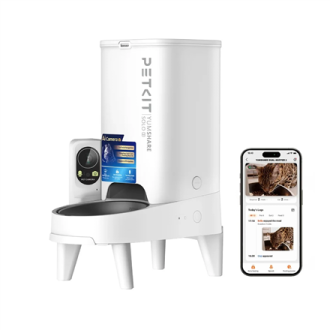 PETKIT P571 2 (D4H-2) YumShare Solo 2 Feeder with camera | Capacity 3 L | Material ABS, 304 stainless steel, Silicone | White PETKIT P571 2 (D4H-2) YumShare Solo 2 Feeder with camera | Capacity 3 L | Material ABS, 304 stainless steel, Silicone | White