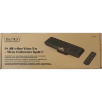 SALE OUT. | Digitus 4K All-in-One Video Bar - Video Conference System | DS-55581 | DEMO | 24 month(s) SALE OUT. | Digitus 4K All-in-One Video Bar - Video Conference System | DS-55581 | DEMO | 24 month(s)