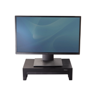 Fellowes | Designer Suites Monitor Riser | Height adjustment | Black Fellowes | Designer Suites Monitor Riser | Height adjustment | Black
