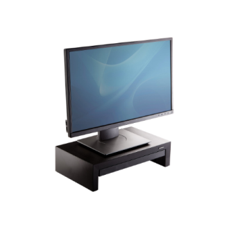 Fellowes | Designer Suites Monitor Riser | Height adjustment | Black Fellowes | Designer Suites Monitor Riser | Height adjustment | Black