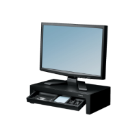 Fellowes | Designer Suites Monitor Riser | Height adjustment | Black Fellowes | Designer Suites Monitor Riser | Height adjustment | Black