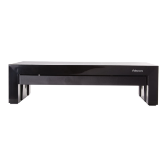 Fellowes | Designer Suites Monitor Riser | Height adjustment | Black Fellowes | Designer Suites Monitor Riser | Height adjustment | Black