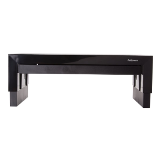Fellowes | Designer Suites Monitor Riser | Height adjustment | Black Fellowes | Designer Suites Monitor Riser | Height adjustment | Black