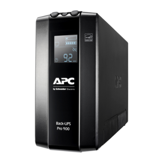 Schneider Electric APC Back-UPS Pro, Tower, 6x IEC C13 outlets, AVR, LCD, user-replaceable battery | BR900MI | 900 VA | 540 W | Schneider Electric APC Back-UPS Pro, Tower, 6x IEC C13 outlets, AVR, LCD, user-replaceable battery | BR900MI | 900 VA | 540 W |