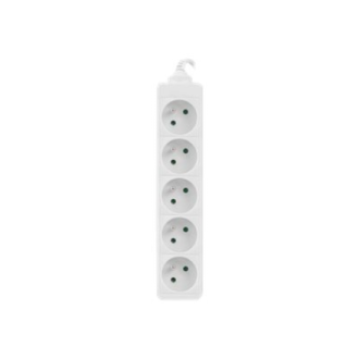 Lanberg Cable Power Strip, 5X French Outlets Quality-Grade Copper, 1.5 m | PS0-05E-0150-W Lanberg Cable Power Strip, 5X French Outlets Quality-Grade Copper, 1.5 m | PS0-05E-0150-W