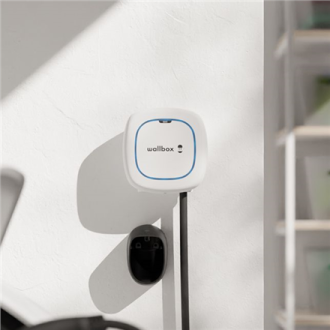 Wallbox Electric Vehicle charge | Pulsar Max | 22 kW | Wi-Fi, Bluetooth | 5 m | White Wallbox Electric Vehicle charge | Pulsar Max | 22 kW | Wi-Fi, Bluetooth | 5 m | White