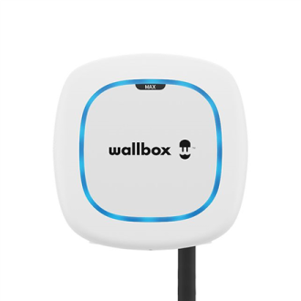 Wallbox Electric Vehicle charge | Pulsar Max | 22 kW | Wi-Fi, Bluetooth | 5 m | White Wallbox Electric Vehicle charge | Pulsar Max | 22 kW | Wi-Fi, Bluetooth | 5 m | White