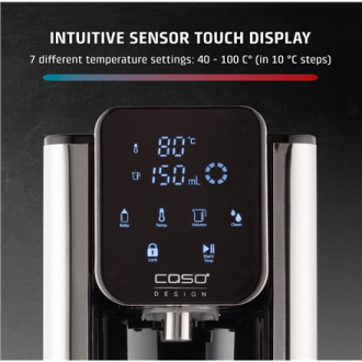Caso HW 666 Inox | Turbo Hot Water Dispenser | Electric | 2200-2600 W | 2.7 L | Plastic/Stainless Steel | Stainless steel/Black Caso HW 666 Inox | Turbo Hot Water Dispenser | Electric | 2200-2600 W | 2.7 L | Plastic/Stainless Steel | Stainless steel/Black