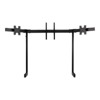 Next Level Racing Floor stand | Tilt | ELITE Free Standing Triple Add-On Monitor Stand | 21-43 
